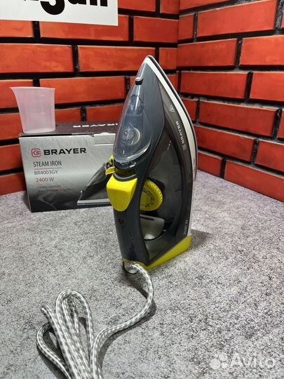 Паровой утюг brayer BR4003GY