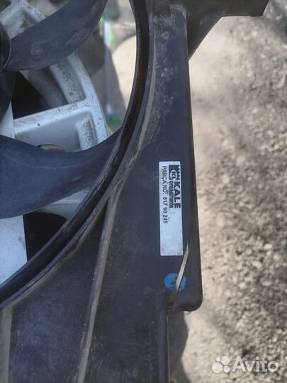 Вентилятор охлаждения фиат альбеа