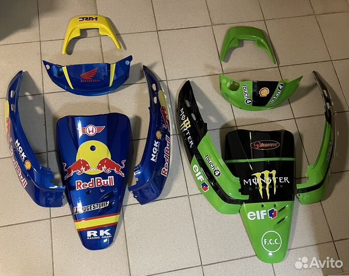 Пластик на honda dio