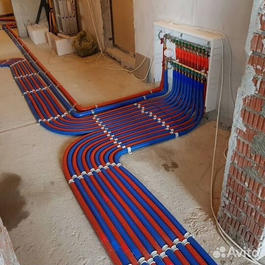 Отопление Теплый пол Все виды работ