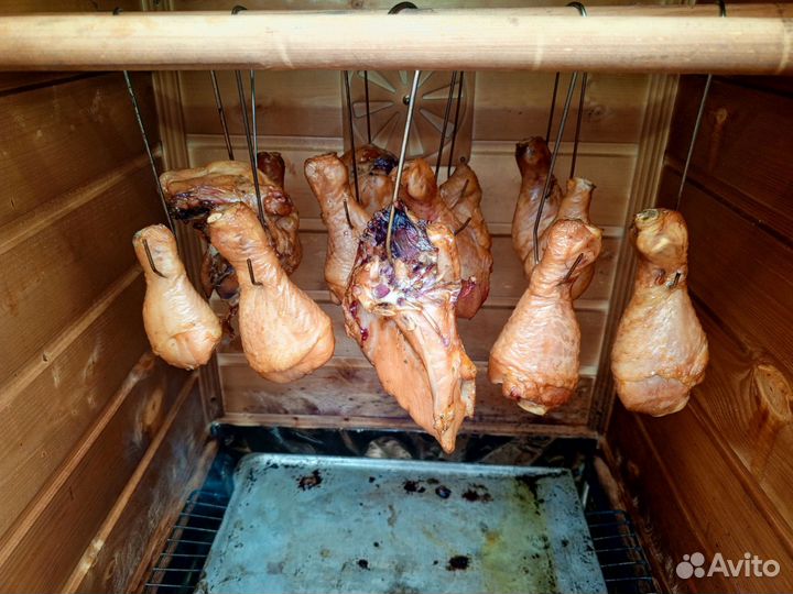 Коптильня горячего и холодного копчения