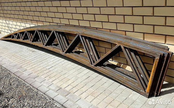 Фермы арочные для навесов