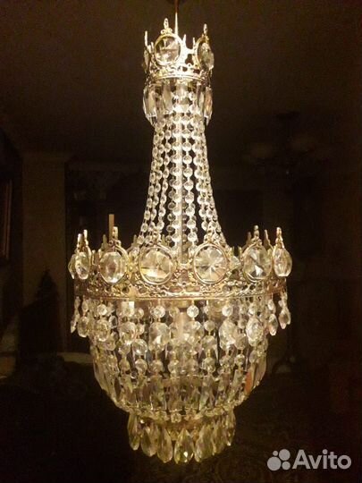 Люстра винтажная СССР