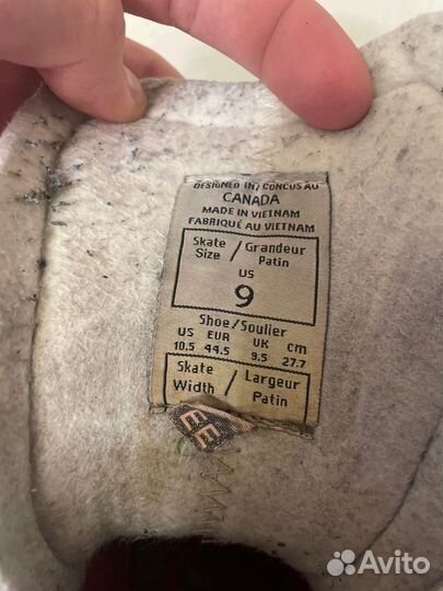 Коньки хоккейные ссм jetspeed FT490