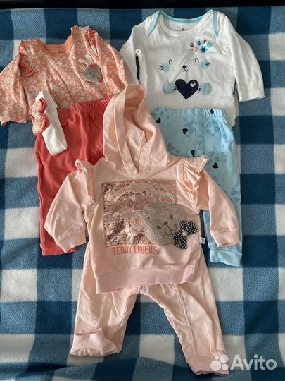 Вещи га девочку от 0 до 1