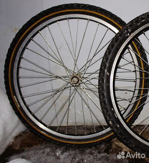 Колеса передние для велосипеда 24 дюйма