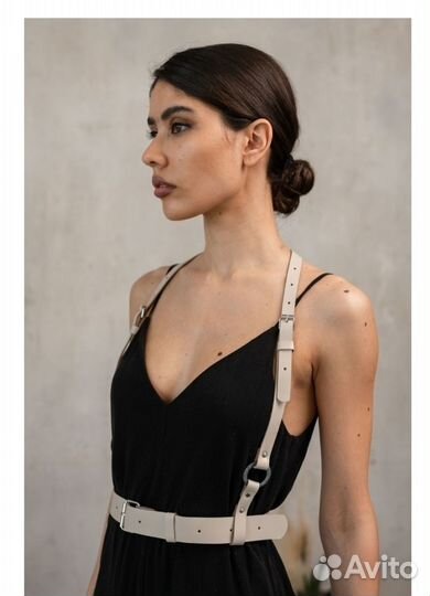 Портупея натуральная кожа