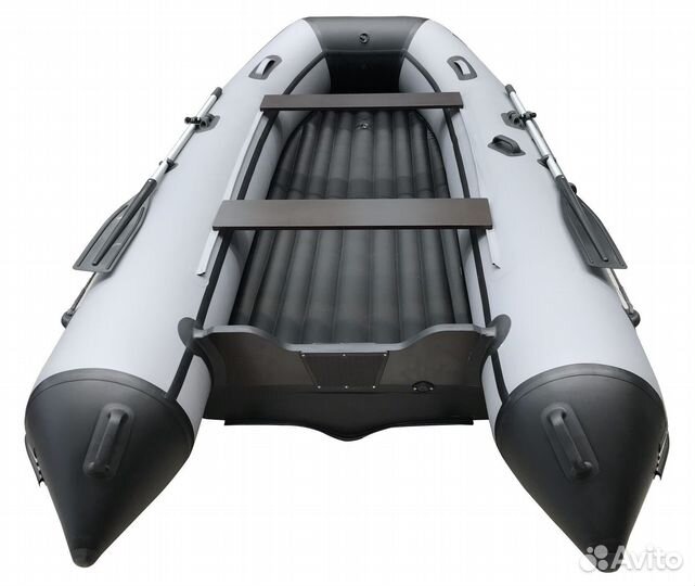 Лодка Orca 400 нд серая