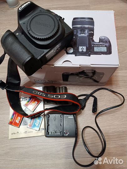 Зеркальный фотоаппарат canon eos 50d