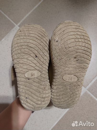 Ботинки демисезонные 24 размер