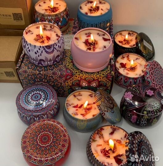 Подарочный набор свечей