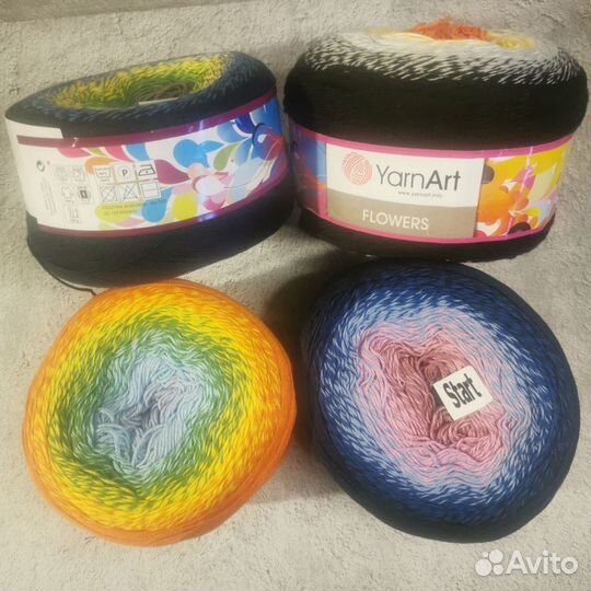 Пряжа YarnArt Flowers