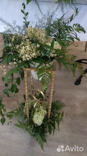 Аренда подставки для цветов на свадьбу