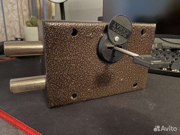 Замок накладной гаражный Сенат знс 4-2