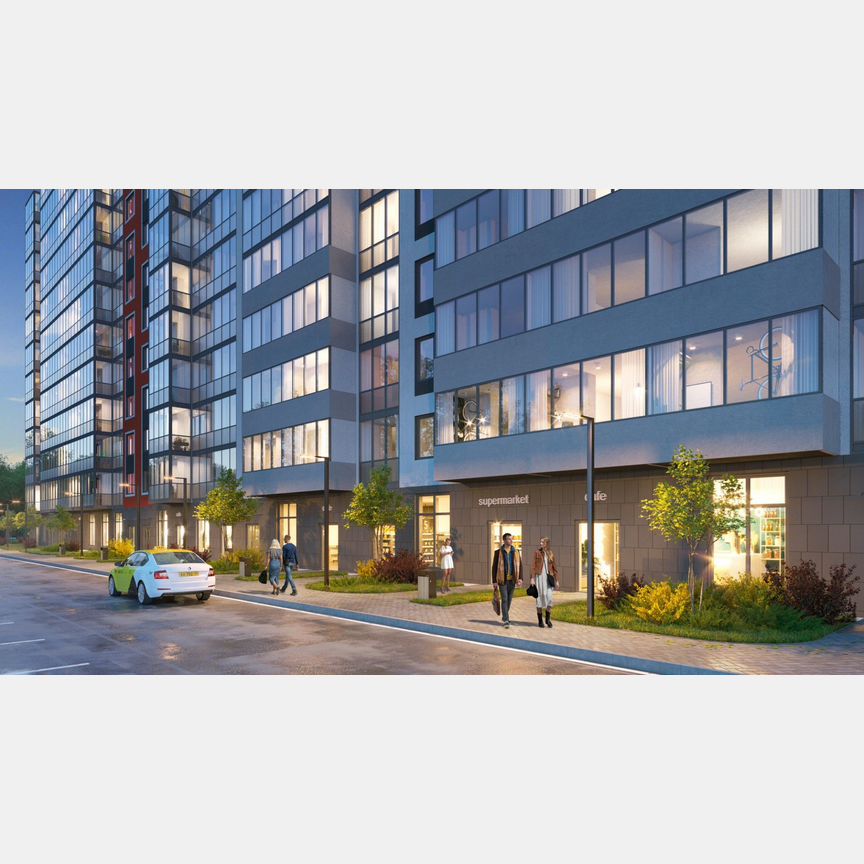 Квартира-студия, 30,6 м², 4/12 эт.