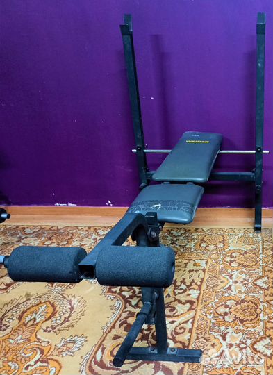 Скамья для жима со стойками бу