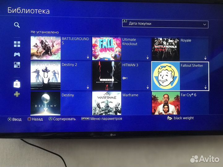 Игровая приставка ps4 бу