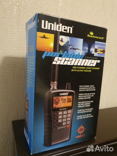 Uniden bc125AT scanner