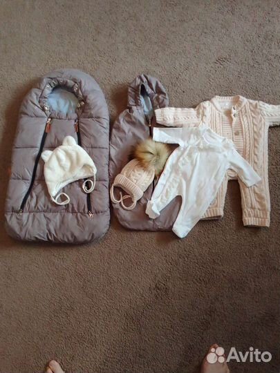 Конверт на выписку зимний