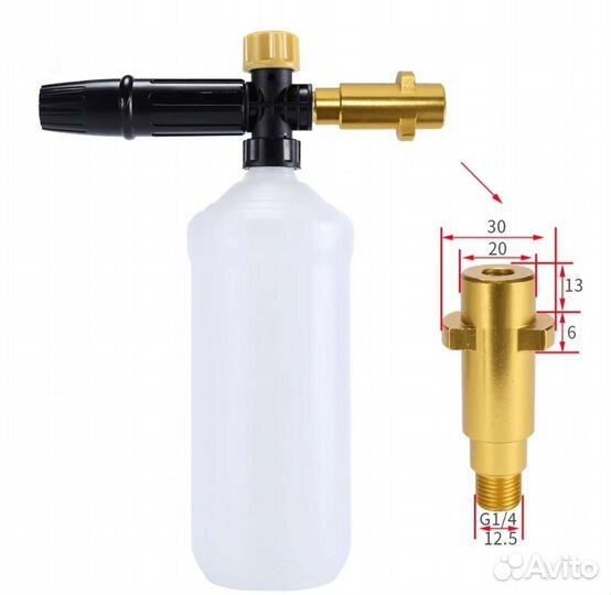 Пенная насадка для karcher 1 литр