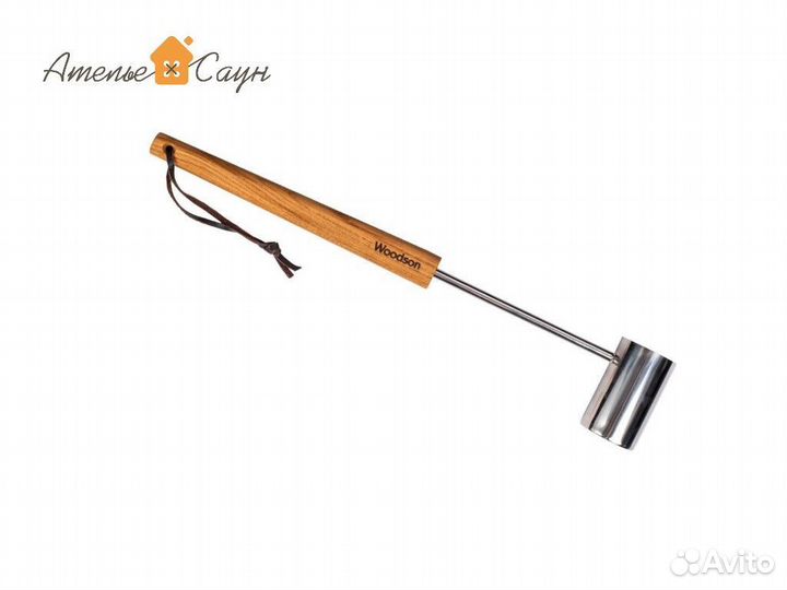 Черпак для бани Woodson Excalibur, ручка дуб