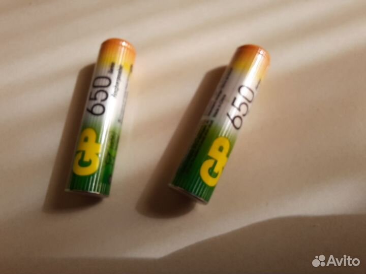 Аккумуляторы GP 650 mA/ч AAA