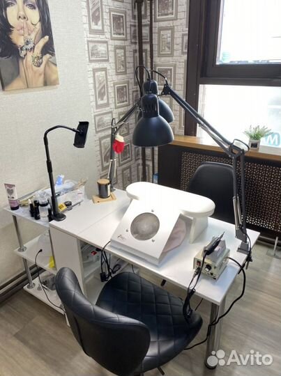 Аренда рабочего места мастера маникюра педикюра