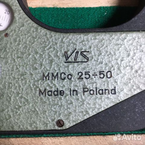 Микрометр VIS MMCc 25-50 made in Poland