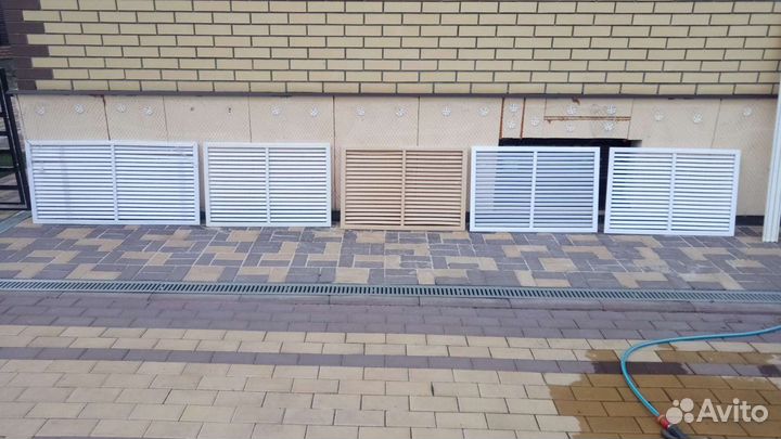 Решётка пластиковая для отопления