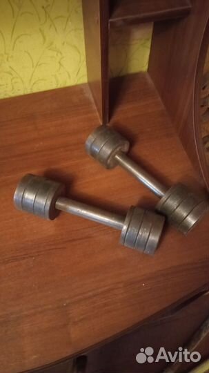 Гантели разборные