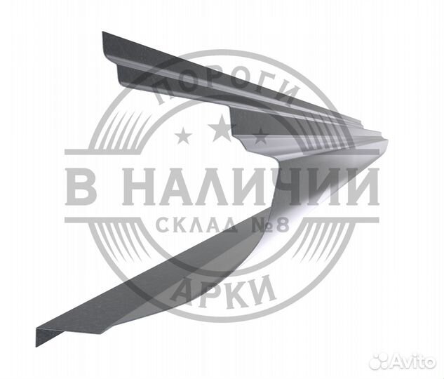 Ремонтный порог правый Chevrolet Rezzo