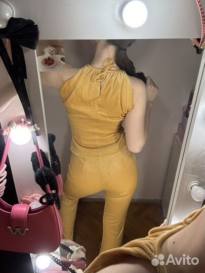 Вельветорый костюм женский