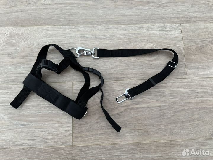 Trixie шлейка для перевозки собак с ремнем