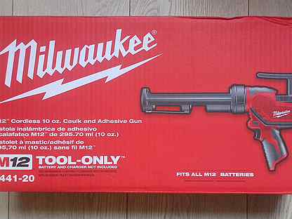 Пистолет для герметика Milwaukee 2441-20