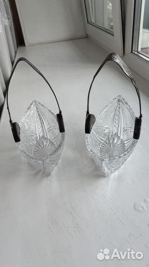 Продам хрустальную вазу