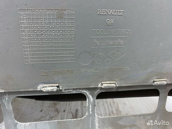 Обшивка (дверная карта) двери передней левой Opel Vivaro A