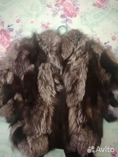 Шуба из чернобурки