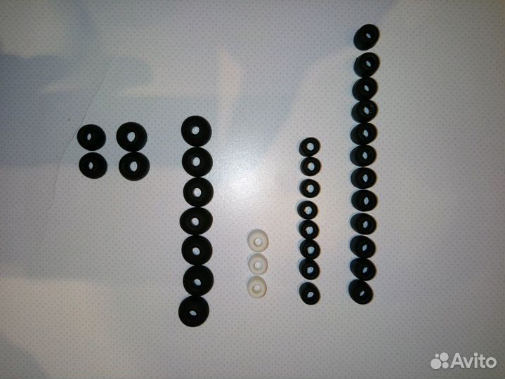 Амбушюры (сменные насадки доя вакуумных наушников)