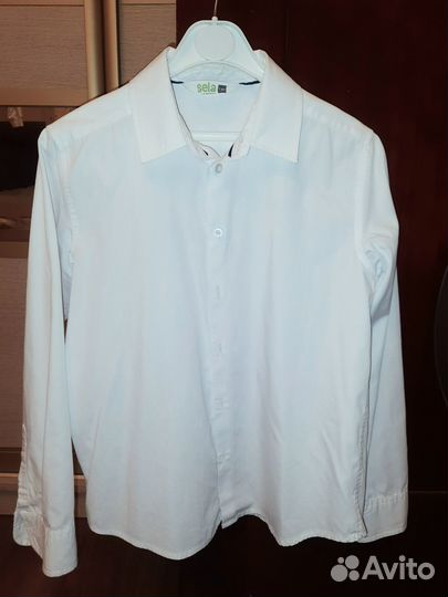 Белая рубашка Sela