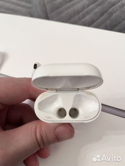 Наушники apple airpods 2 беспроводная зарядка