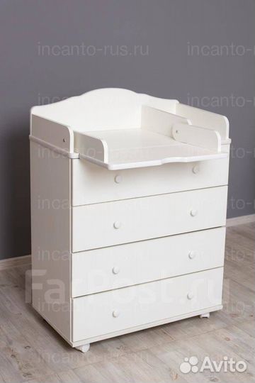 Комод Incanto Agio 800/4 белый