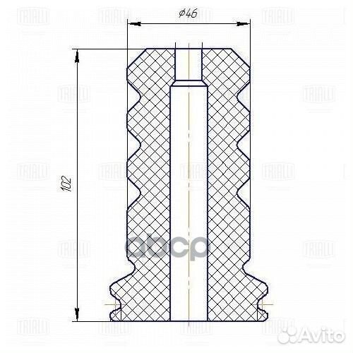 Комплект пыльника и отбойника амортизатора