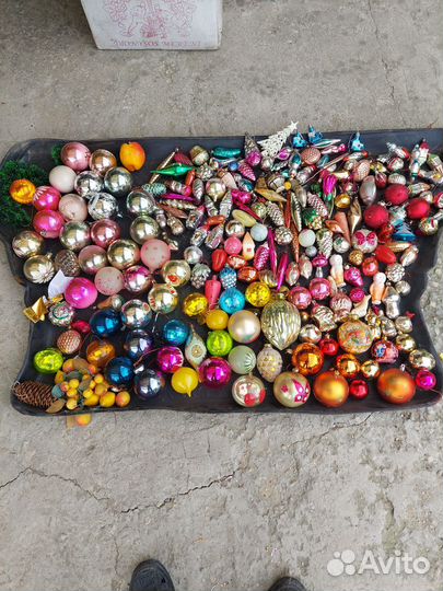 Елочные игрушки СССР