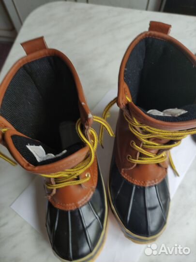 Ботинки, лягушки, 34,5 (22) осень-зима