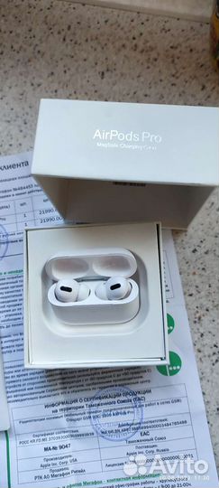 Bluetooth гарнитура Apple Air Pods Pro