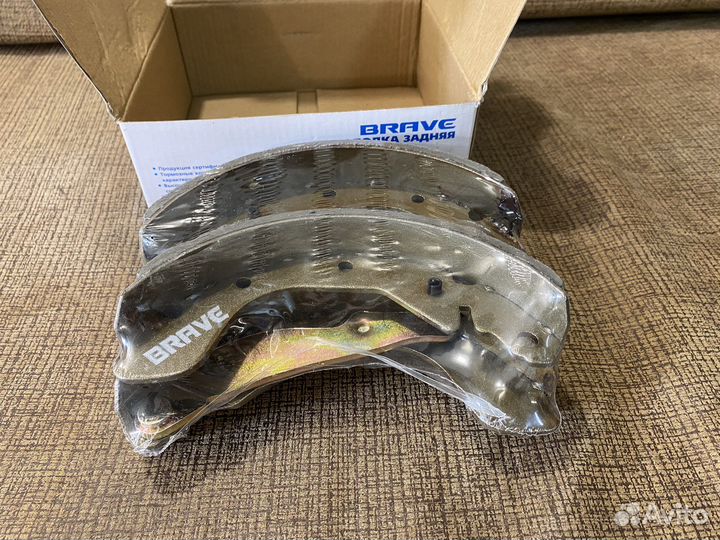 Комплект новых задних тормозных колодок daewoo