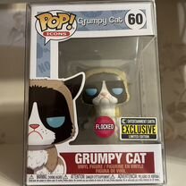 Funko Pop Grumpy Cat flocked