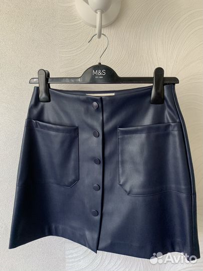 Юбка кожзам love republic