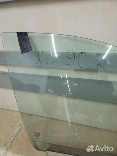 Стекло двери переднее правое Volvo Xc90