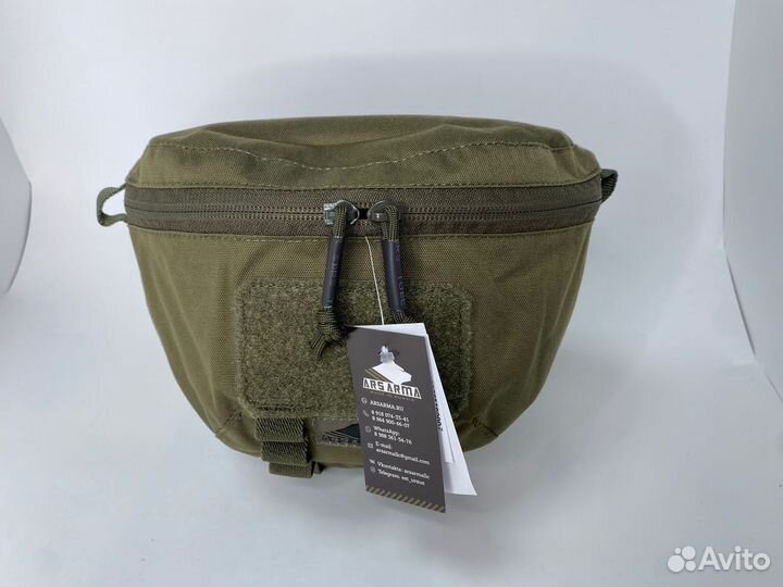 Напашный универсальный подсумок А-20 Пакман,Олива